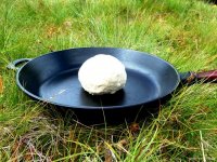 Bannock Trapper Brot aus der Pfanne