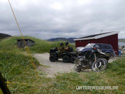 Nordkap Enduro Tour 2011 - Barentsee mit dem Motorrad