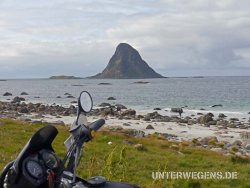 Nordkap mit dem Motorrad 2011 Norwegen Polarkreis