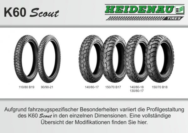 Heidenau K60 Scout Uebersicht Enduro Reifen