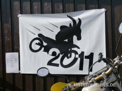 Bukkerittet 2011 Motorrad Treffen in norwegischen Bergen