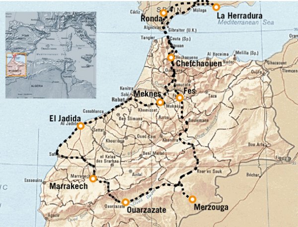 Motorrad Abenteuer Marokko
