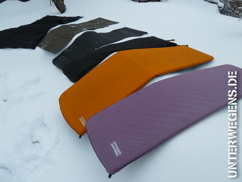 Aluminium Isoliermatte Camping - Faltbare Zeltunterlage Wasserdicht Für Outdoor