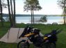 Richtiges Zelt zur Motorradtour