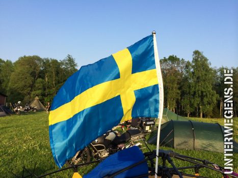 Motorrad Sommerfeeling in Südschweden